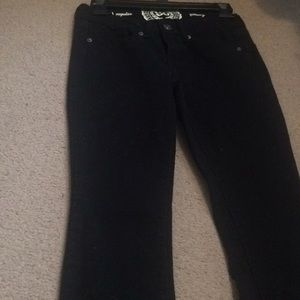 Worn once black skinny jeans from khols